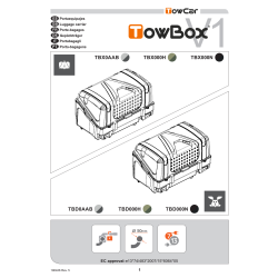 Samlevejledning - Towbox V1 anhængerboks