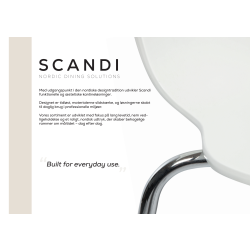 Alstad Kantinebord, sort