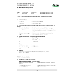 Sikkerhedsdatablad