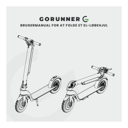 GoRunner El-Løbehjul Comfort 10´´