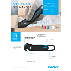 Martor sikkerhedskniv, SECUMAX 350