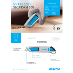 Martor sikkerhedskniv SECUNORM 500
