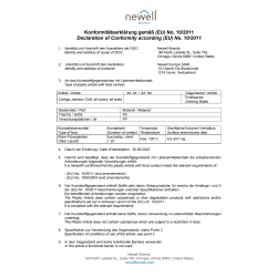 Declaration of Compliance