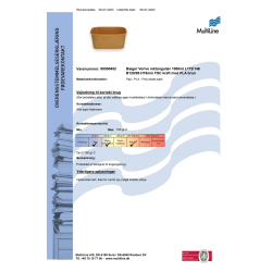 Declaration of compliance