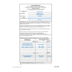 Declaration of Compliance 