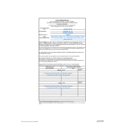 Declaration of Compliance 