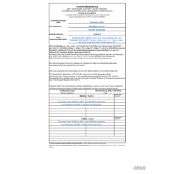 Declaration of Compliance 