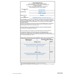 Declaration of Compliance 