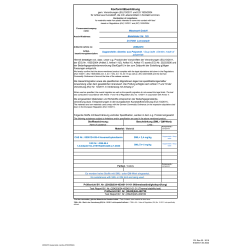 Declaration of Compliance 
