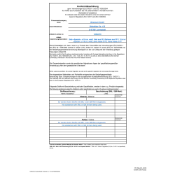 Declaration of Compliance 
