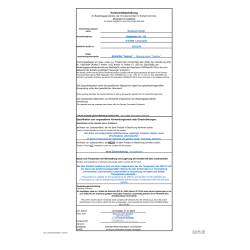 Declaration of Compliance 
