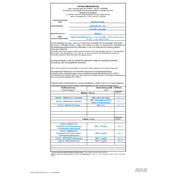 Declaration of Compliance 