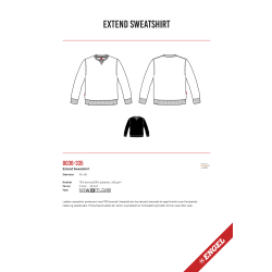Engel Extend Sweatshirt, Hvid, Str. M