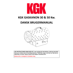 Brugsanvisning