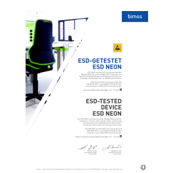 ESD certifikat