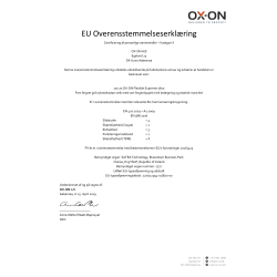 EU Overensstemmelseserklæring