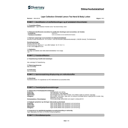 Sikkerhedsdatablad 