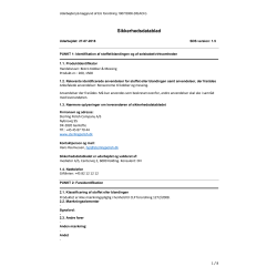 Sikkerhedsdatablad