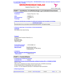 Sikkerhedsdatablad