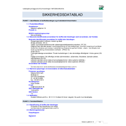Sikkerhedsdatablad