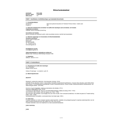 Sikkerhedsdatablad