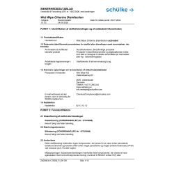 Wet Wipe Chlorine Disinfection mini | 10 stk.