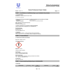Sikkerhedsdatablad 