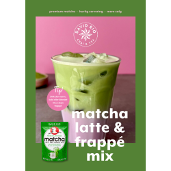 David Rio Matcha Opskriftfolder