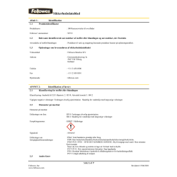 Sikkerhedsdatablad (dansk)