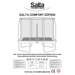 Salta Trampolin Comfort rektangulær, 214 x 305 cm