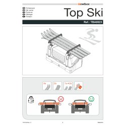 Monteringsvejledning - Skiholder for Towbox V1