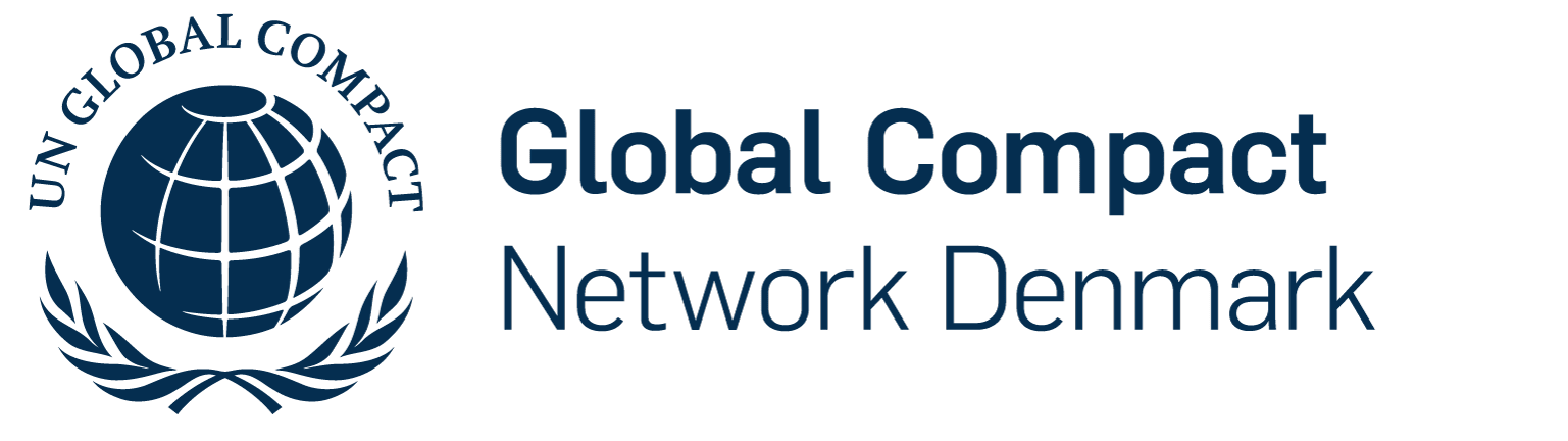 Logo af UN Global Compact, Network Denmark