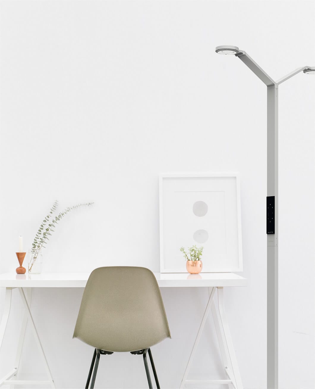 Floor twin lampe_Luctra_mærkesider
