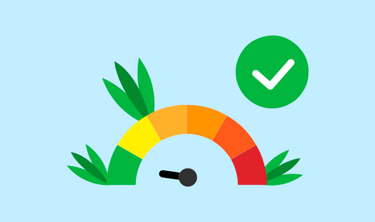 Grafisk barometer af hvordan planter kan forebygge stress