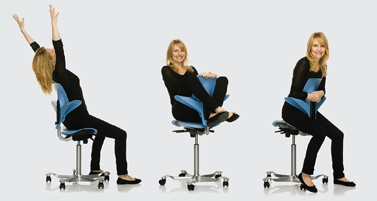 Kontorstole og ergonomi  Derfor er kontorstolen vigtig 