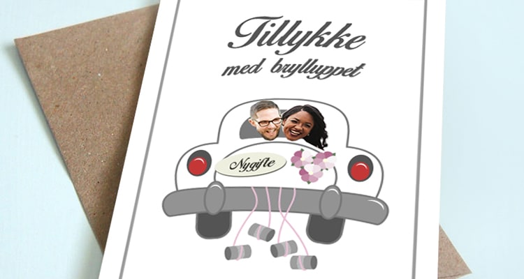 Gor Det Selv Bryllupskort Lomax A S