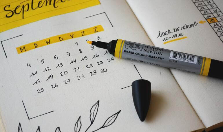 Bullet journal_5 måder at bruge din kalender på_artikel