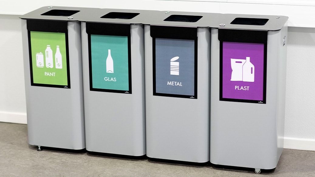 Smarte løsninger til affaldssortering.