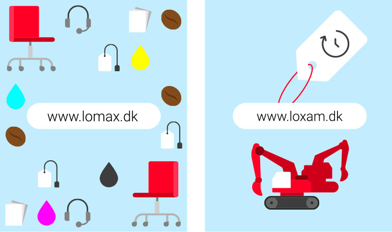 To webadresser med forskellige ikoner for ting de sælger_hvem er lomax_artikel