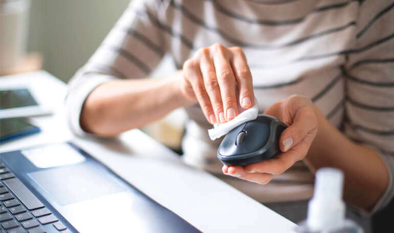 Sådan rengør du mus, tastatur og korrekt | Lomax