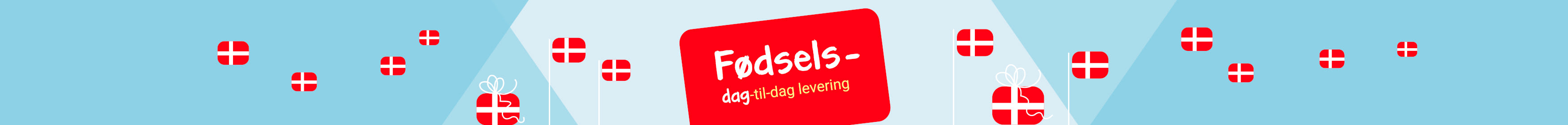 Topbanner på landing til fødselsdagskampagnen