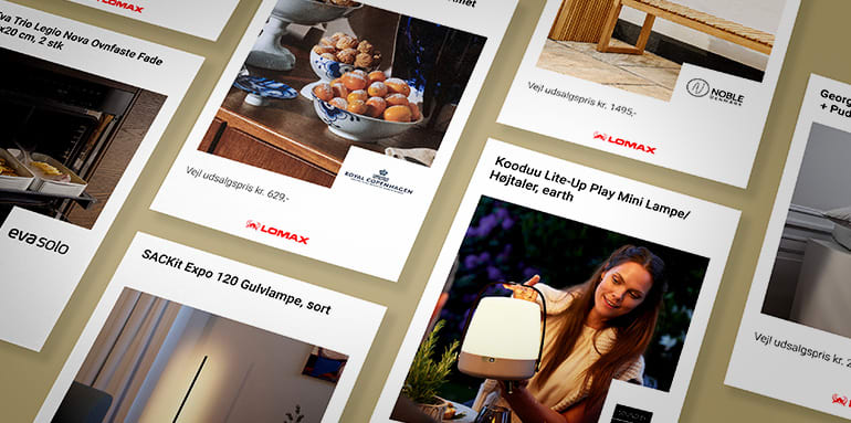 Banner med download pdf'er om Lomax' gavebeviskoncept