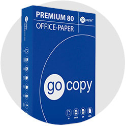 Go Copy Premium 80 kopipapir, A4/80g/500 ark