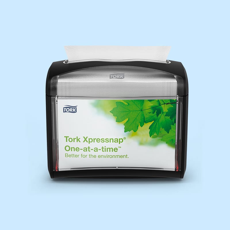 Tork N4 Xpressnap Servietdispenser | Bord | Sort