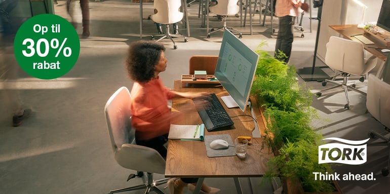 Topbanner på tork kampagnelanding_op til 30 procent rabat