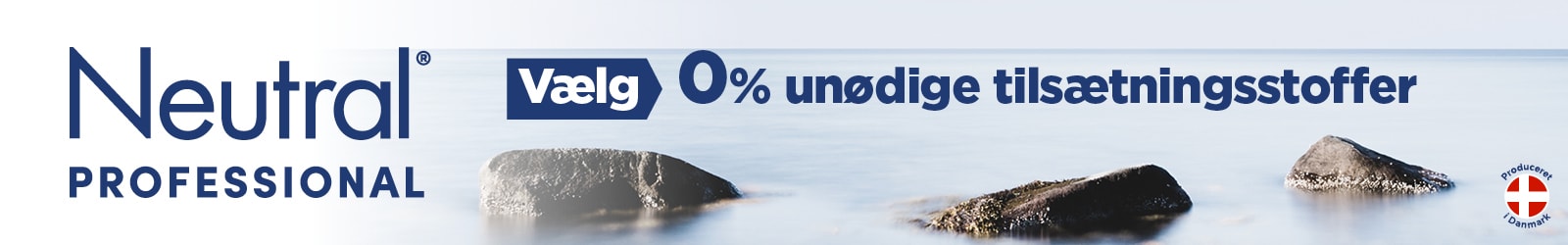 Banner med Neutral produkter på
