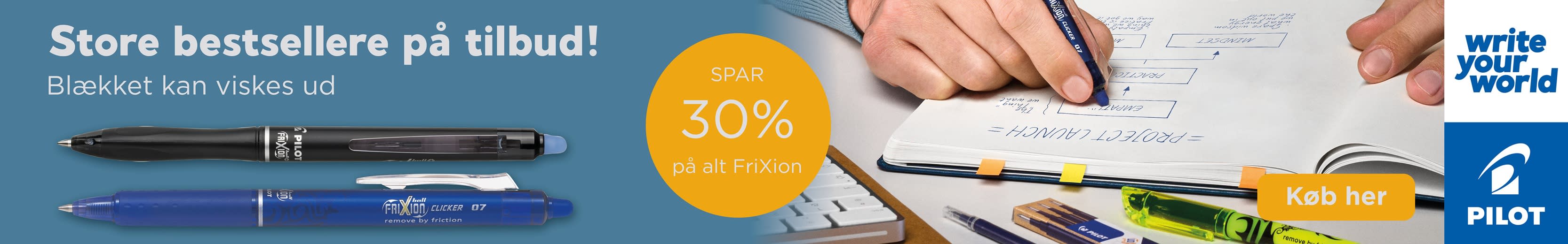 Banner der linker til landing med Pilot varer