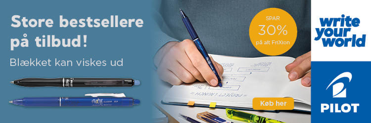 Banner der linker til landing med Pilot varer