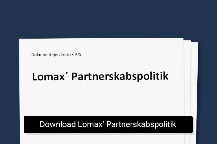 Lomax' Partnerskabspolitik