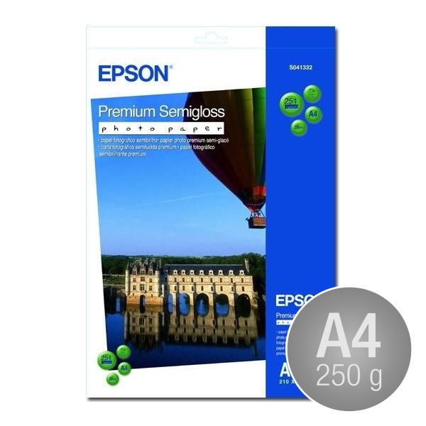 Epson C13S041332 semigloss, A4/250g/20ark
